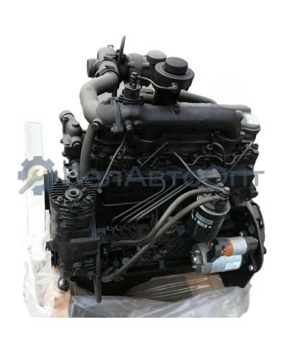 Двигатель Д-245.12С-230 (ЗИЛ) 109 л.с.(стартер 24В, ТКР-6.1, сцепление лепестк. без картера) ММЗ